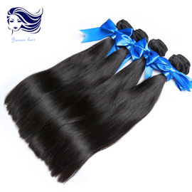 China Gerade Jungfrau-malaysische Haar-Bündel mit Schließung, 100 Jungfrau-Haar-Erweiterungen fournisseur