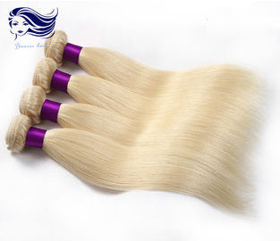 China Farbmenschenhaar-Erweiterungen Remy färbten blonde/Webart-Haar-Erweiterungen fournisseur