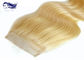 Blonde Remy-Spitzenoberteil-Schließungs-Körper-Wellen-brasilianischer Haar-Freistil fournisseur