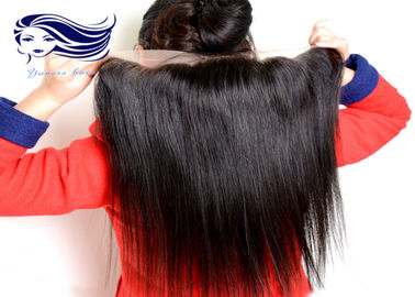 China Unverarbeitete Jungfrau-Spitze-frontale Schließung mit dem Baby-Haar-Doppelten gezeichnet distributeur