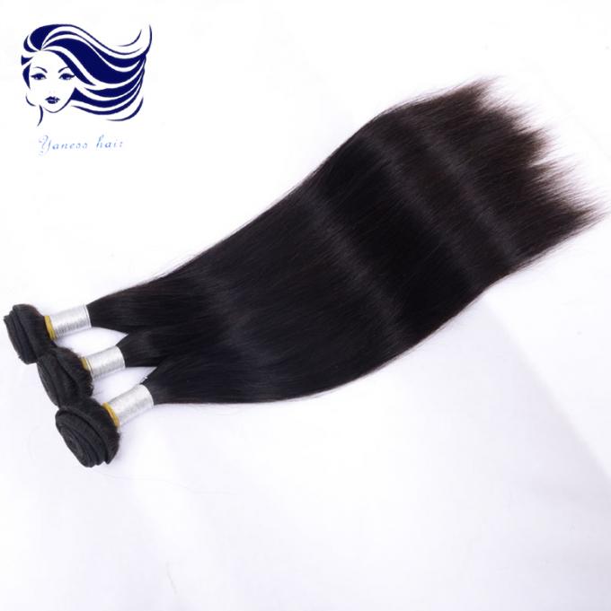 Menschliche Silk Jungfrau-brasilianische Haar-Erweiterungen der Durchschnittsklasse-6A 16 Zoll