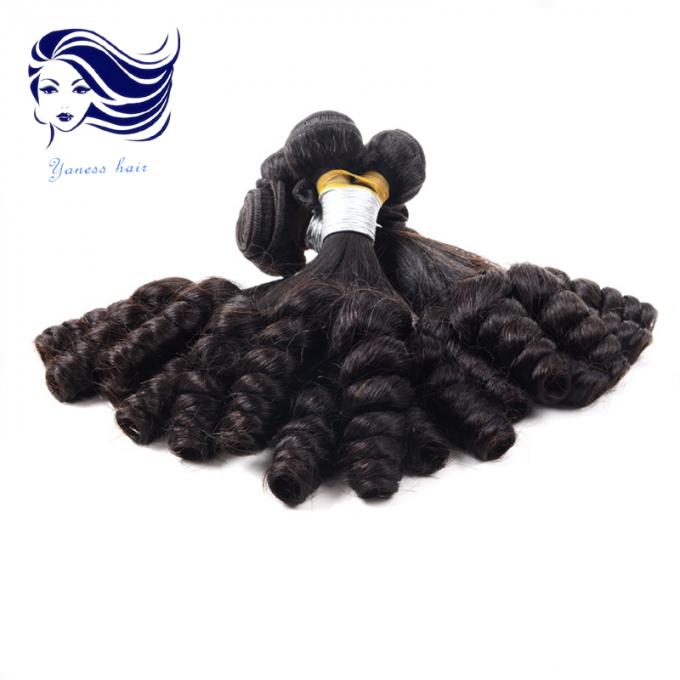 Unverarbeitetes Locken-Webart-Menschenhaar Tanten-Funmi Hair Malaysian Spring