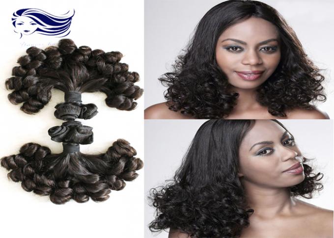 Welle Remy Jungfrau-gelockte Tanten-Funmi Hair Extension Loose für Menschen
