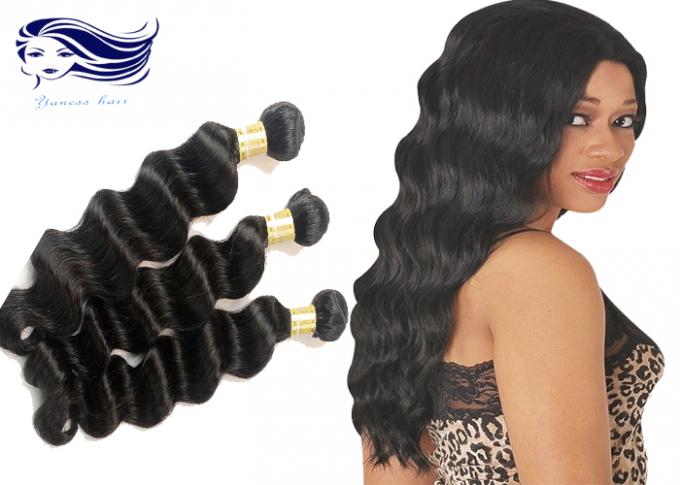 Nerz-Jungfrau-brasilianische Haar-Erweiterungs-Körper-Wellen-rollt weiche Haar-Webart der Bündel-7A zusammen