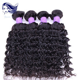 China Peruanische Haar-Erweiterungen des natürlichen Schwarzen Madonnas 12 Zoll, peruanische Haar-Bündel fournisseur