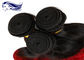 brasilianische kurzes Haar Ombre-Farbe der Jungfrau-1B/99J für schwarzes Haar fournisseur