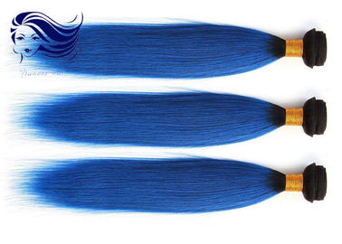 China Gerades Menschenhaar-Webart perfekte Ombre-Farbe für Ton des dunklen Haar-2 usine