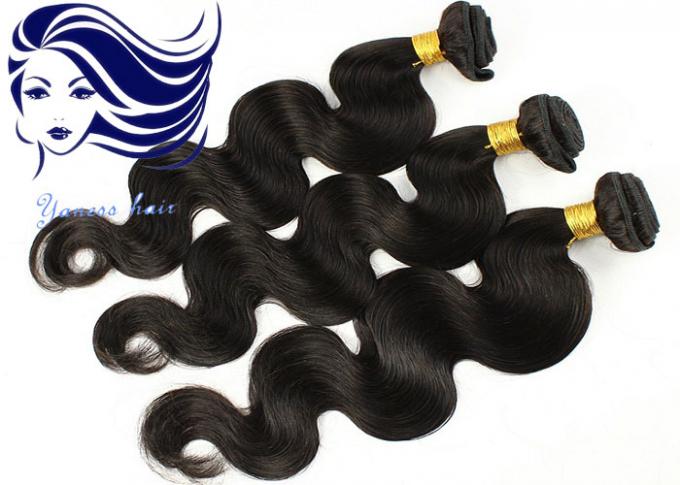 Remy-Häutchen-Haar-Erweiterungs-brasilianische gewelltes Haar-Erweiterungs-Perücken